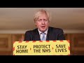 British Prime Minister Boris Johnson lays out a plan to exit the lockdown in Great Britain