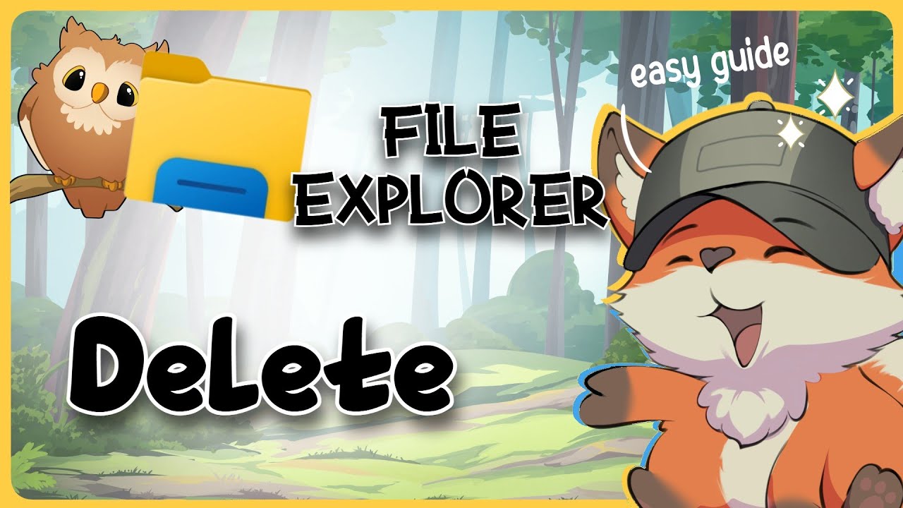 How to Delete Files in File Explorer | Guide Glimpse - YouTube