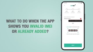 #5 What to do when the app shows your Invalid IMEI or Already added? screenshot 5