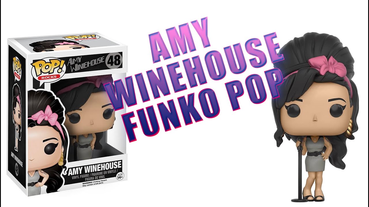 Funko Amy Winehouse POP Amy Winehouse Back To Black Vinyl Figure