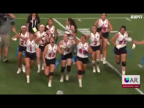 México vence a EE UU en el Flag Football Femenil