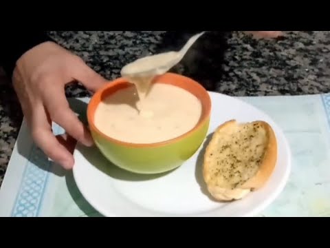 Vídeo: Sopa De Queijo Com Açafrão