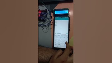 Wireless notice board using arduino and Bluetooth sensor HC-05