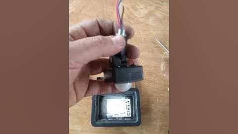 foco led con sensor de movimiento quemado como aprovecharlo