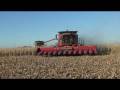 Farming in Iowa Case 8010 combines