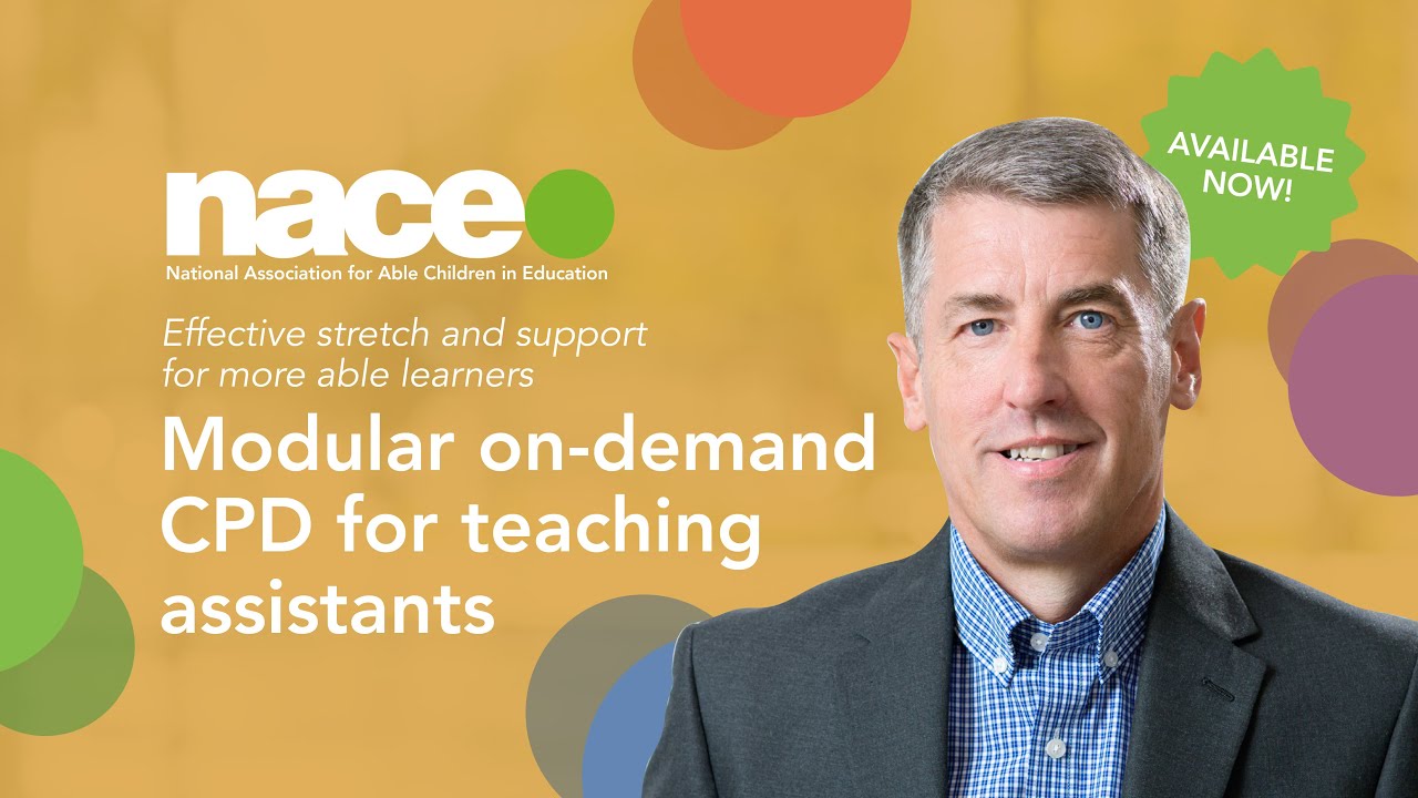 On demand CPD For Teaching Assistants NACE YouTube