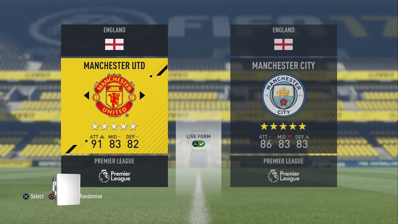 English Premier League Ratings & Kits FIFA 17 YouTube