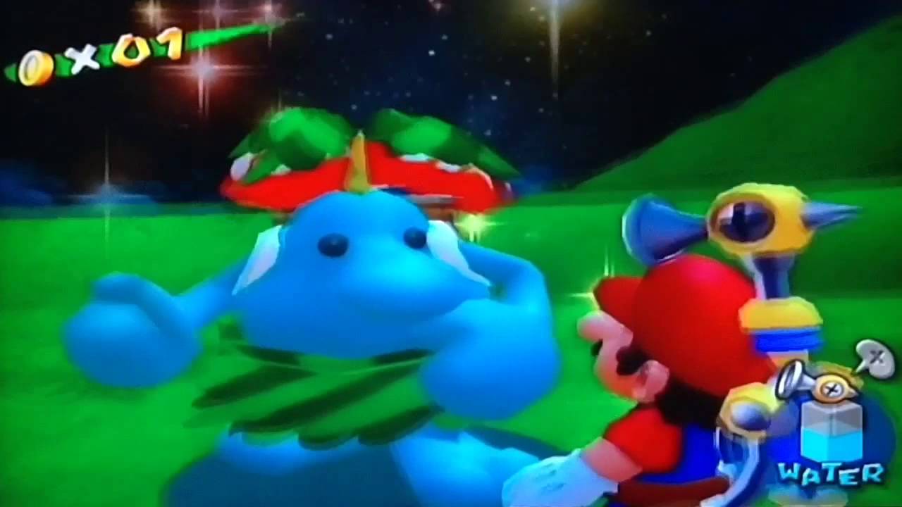 Super Mario Sunshine - Pianta Village - All 30 Blue Coins - YouTube