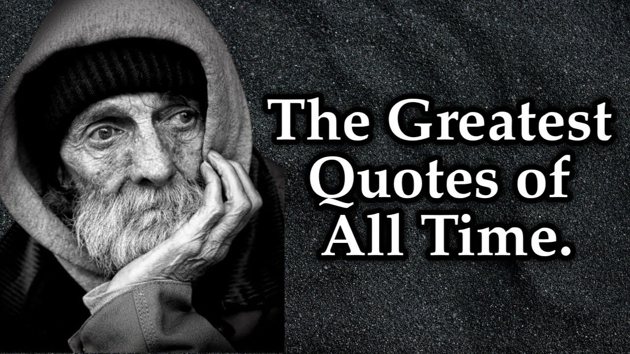The Greatest Quotes of All Time YouTube