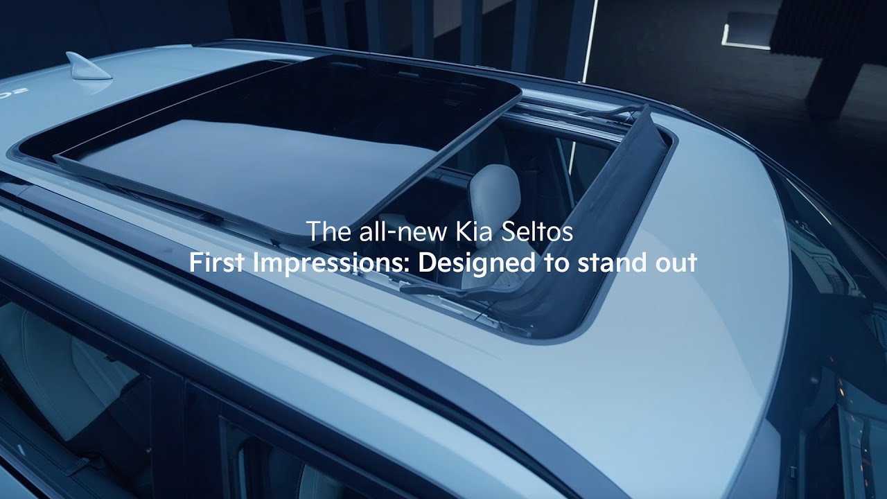 Kia India | The all-new Kia Seltos | First Impressions: Designed to stand out
