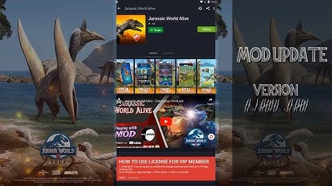 Jurassic World Alive ver2.18.26 - NEW MOD UPDATE