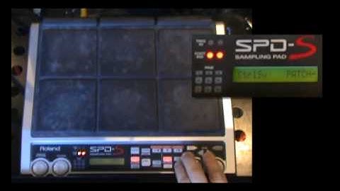 Roland SPD-S: Assigning Control Switch Functions (Patch Mode)