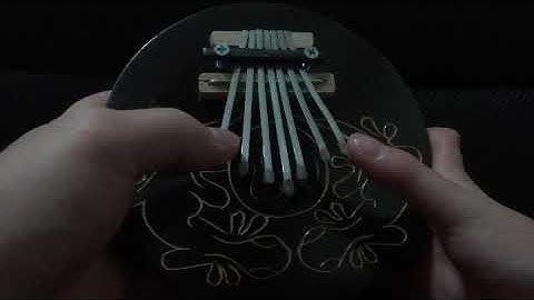 The most easiest 7 key practice song on a KALlMBA