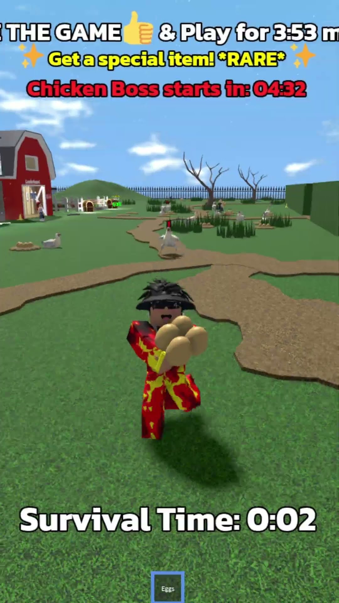 Chicken Keep Up! ?? #shorts #roblox