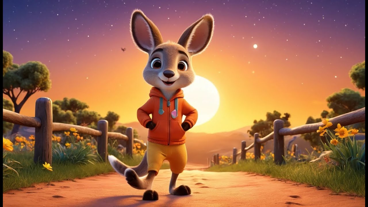 Jump Like a Kangaroo – Action Rhyme | Fun Kangaroo Song for Kids | Sing ...