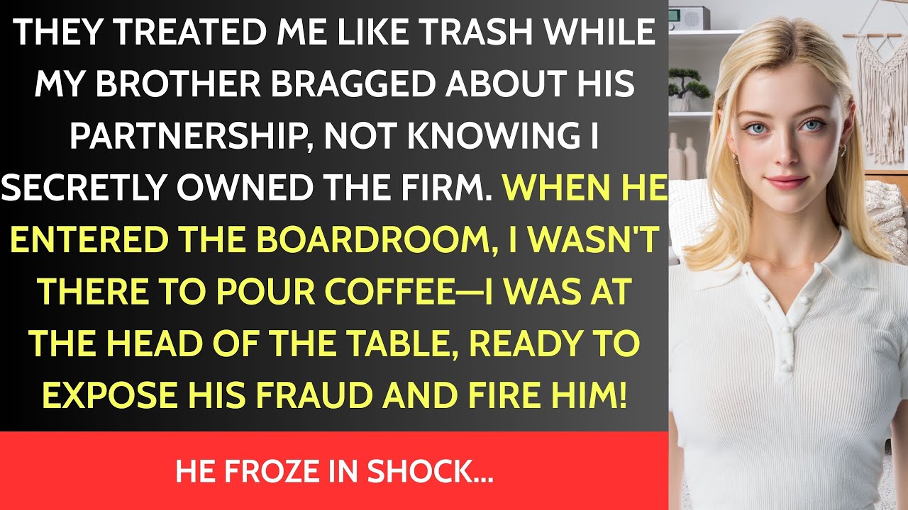 My Brother Bragged “I’m The New Partner”—I Bought The Company And Said “Actually, You’re Fired”...