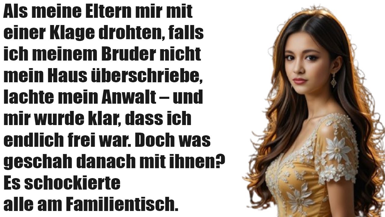 Meine Eltern forderten mein Haus für meinen Bruder – mein Anwalt lachte nur