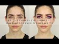 Bright Smokey Eye Using The Make Up For Ever Flash Palette