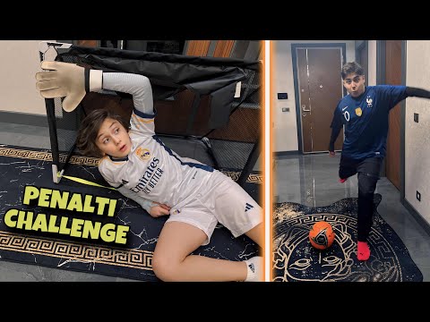 EVİN İÇİNDE ABİMLE PENALTI CHALLENGE !!