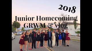 Homecoming GRWM & vlog 2018