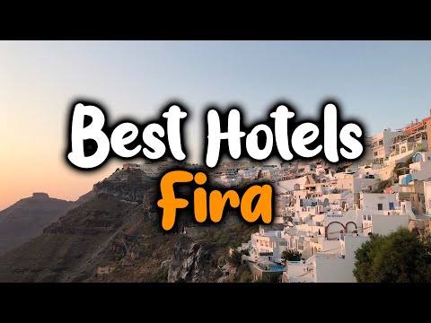 Video: Porto Fira Suites i Grækenland: Økologiske figurer, Endless Blue