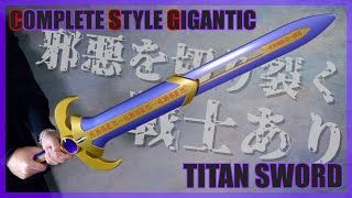 邪悪を切り裂く戦士あり！CSG タイタンソード レビュー【仮面ライダークウガ】/CSG TitanSword【KamenRiderKUUGA】