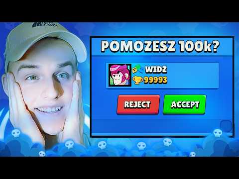 I HELPED A VIEWER HIT 100,000 CUPS IN BRAWL STARS!!!