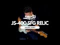 Video: JET GUITARS JS-400R RELIC HSS SEA FOAM GREEN