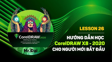 Lesson 26 Cách sử dụng thuộc tính Shaping và Combine Object trong CorelDRAW X8 | Mr.Đại