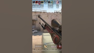 Clutch 4v1 Dust II #cs2 #csgo #gaming #valve