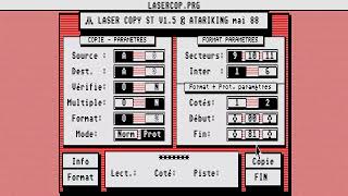 ATARI ST COPIER LASER COPY ST v1 5 By ATARIKING In MAY 1988