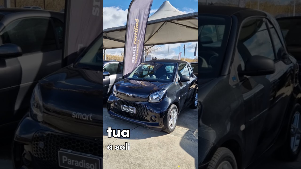 smart EQ fortwo usata tua a soli 99 euro al mese.