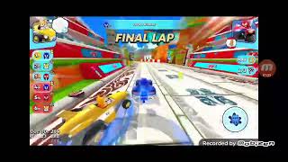 Sonic Racing IOS Seaside Hill Forgotten Temple Gameplay  screenshot 3