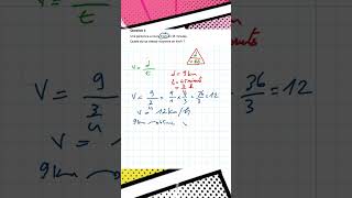 ⏱️ 2 méthodes pour calculer une vitesse moyenne (DNB Maths Asie 2026). #maths #brevet2026 #dnb2026