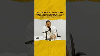#michaelbjordan I have the discipline to put in the work while every1 else is out🎉🎥@MWORTHOFGAME