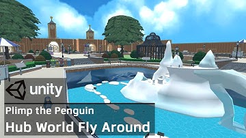 Unity - Plimp the Penguin - Hub World Map Showcase