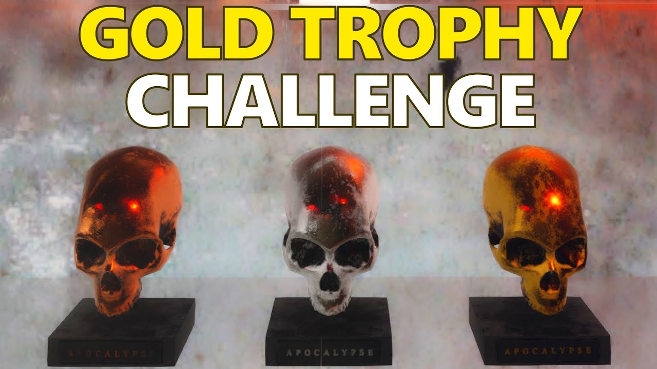 Apocalypse Challenge GOLD Trophy Run Completed (x24) Phasmophobia