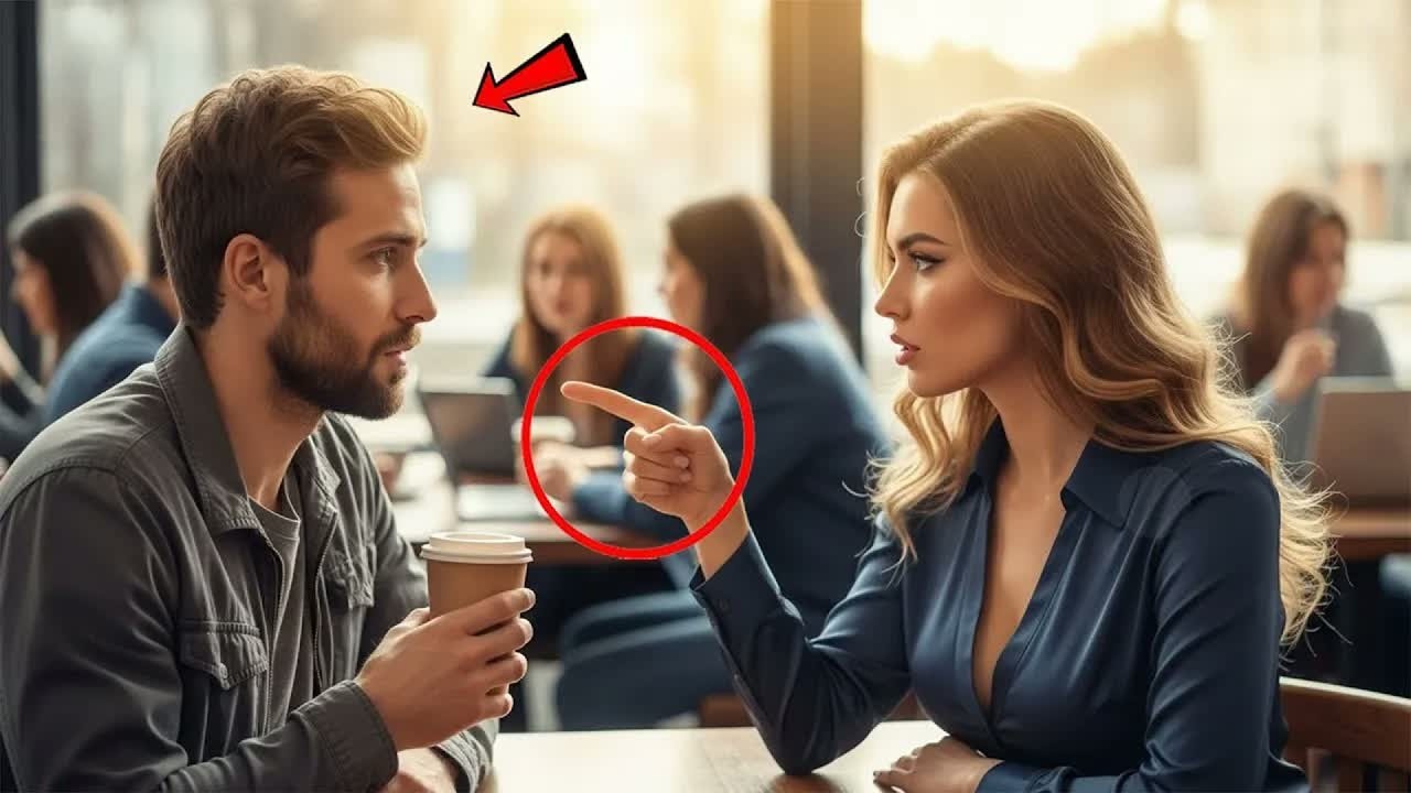 Im Vollen Café Ließ Sie Ihn An Ihrem Tisch — Unwissend, Dass Er Inkognito Millionärs Single Dad