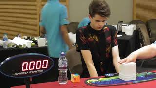 London Open 2017: 8.54 3x3 Finals Average (4th place)
