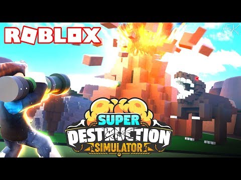 Mi Nuevo Juego Super Destruction Simulator De Roblox - roblox simulator videos