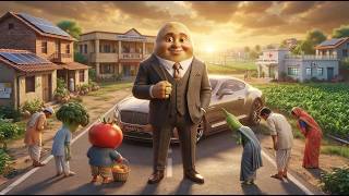 🥔 From Poor Potato to Billionaire! 💰🏎️ | The Village Hero's Inspiring Journey | Emotional Ai Cartoon