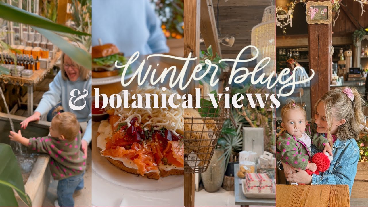 a slow winter morning & escaping to terrain cafe 🌱🪴🍄‍🟫 