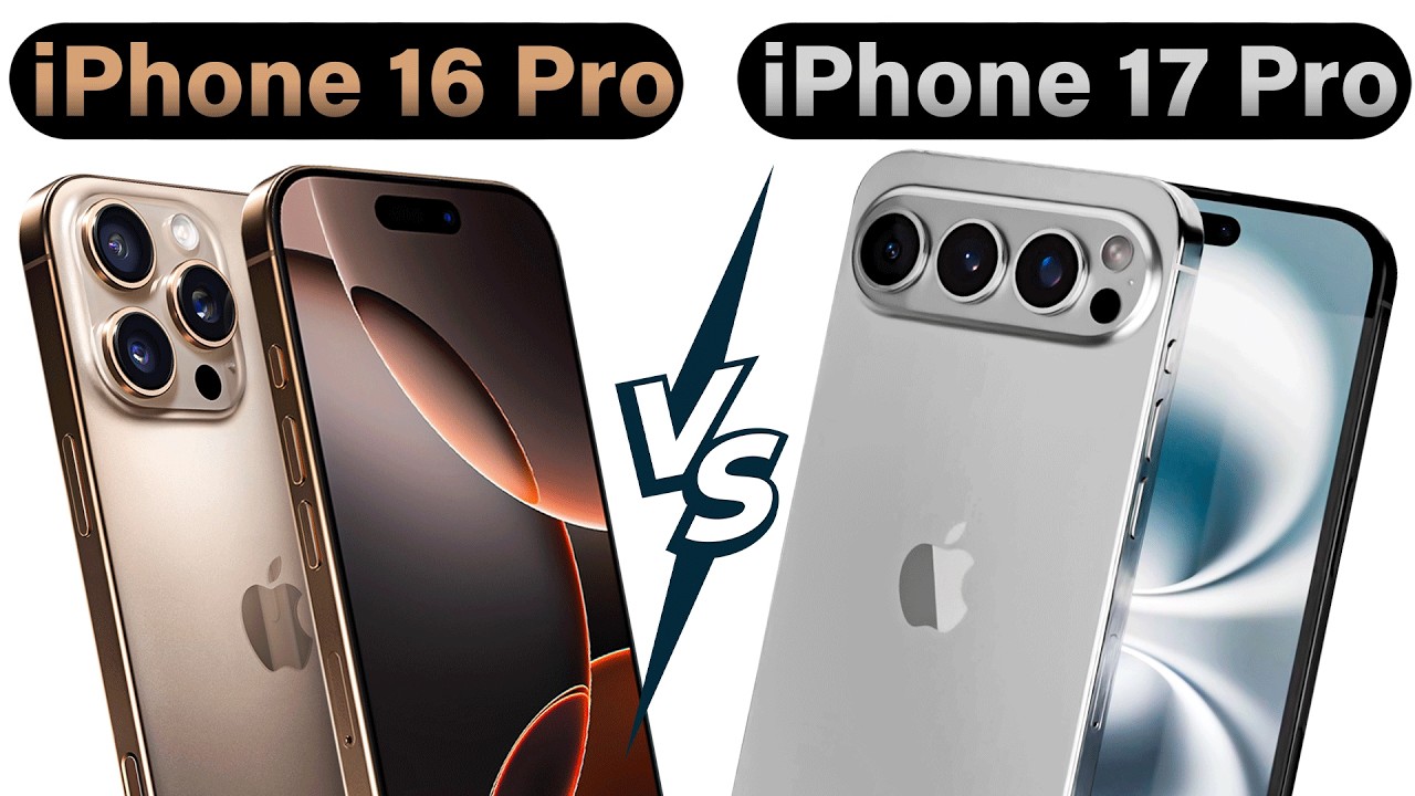 iPhone 16 Pro vs 17 Pro LEAKS 8 MAJOR UPGRADES! YouTube iPhone 16 Pro vs 17 Pro LEAKS 8 MAJOR UPGRADES! YouTube