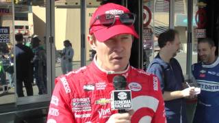Scott Dixon & Max Chilton After Testing At Sonoma Raceway