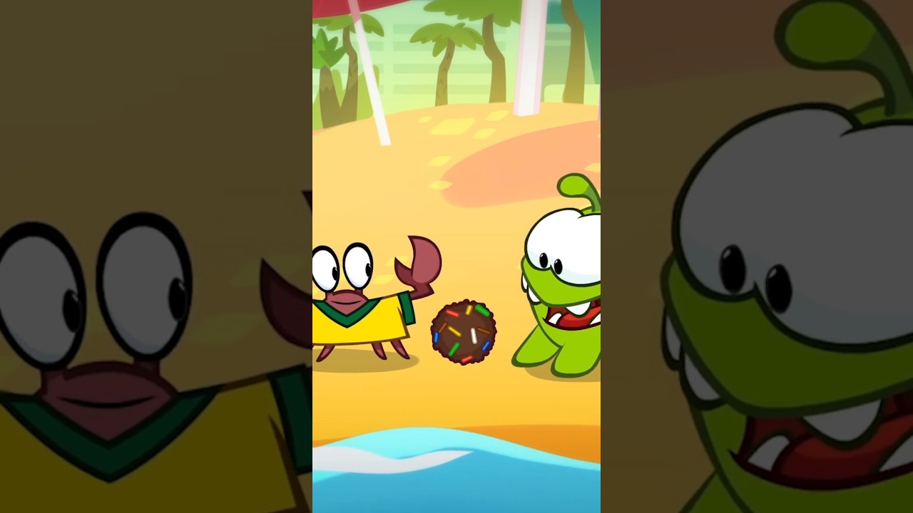 Om Nom vs Crab: Who Wins the Chocolate? 🍫 