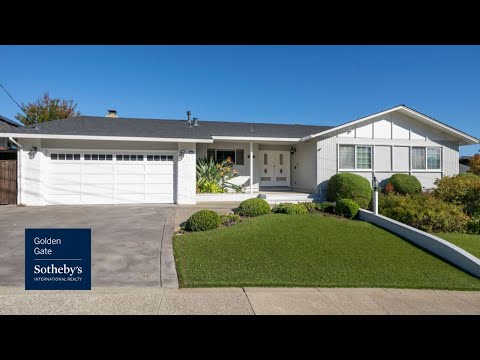 1033 Hewitt Dr, San Carlos, CA home video tour