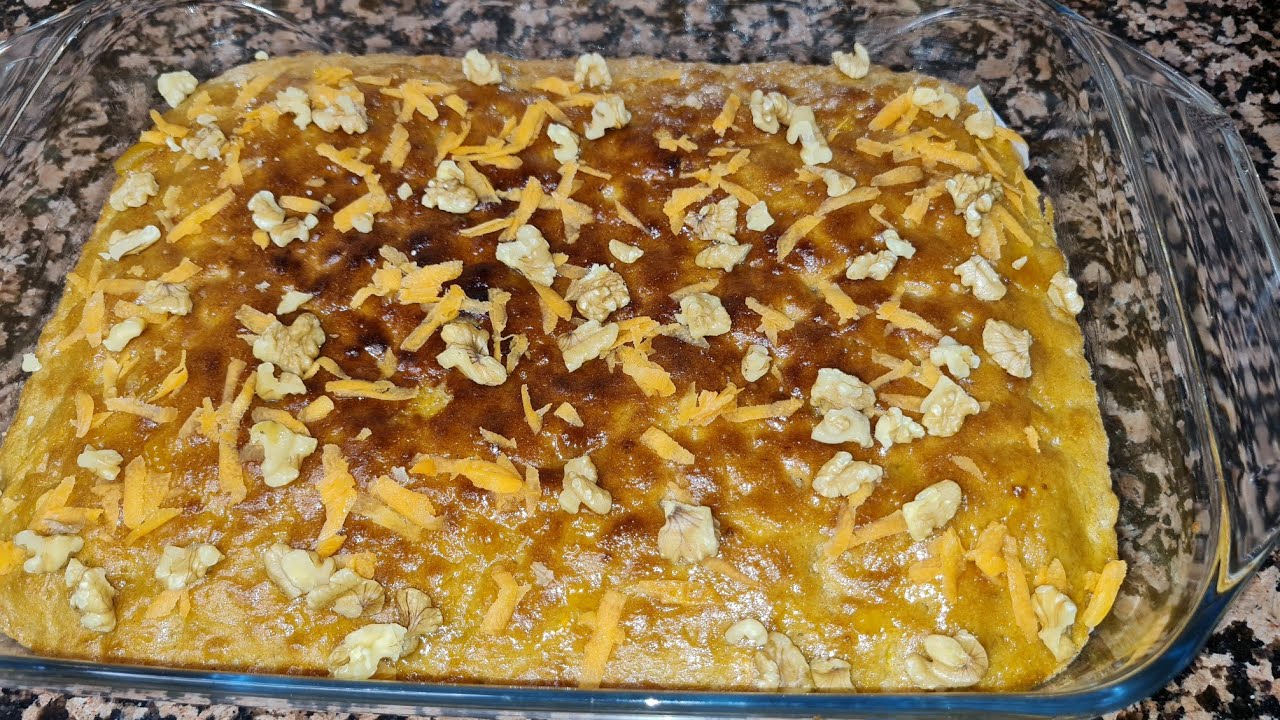 Bizcocho De Zanahorias Y Nueces