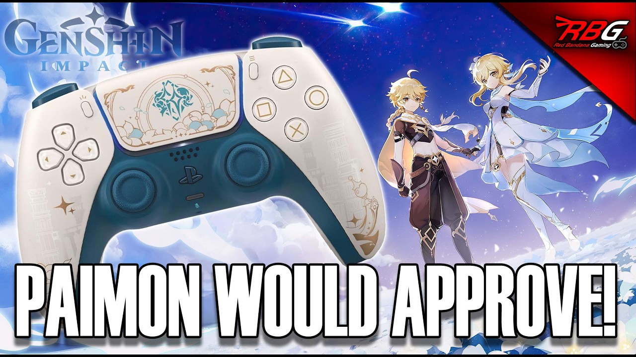 Поклонники Genshin Impact, вам ОЧЕНЬ понравится этот контроллер для PS5!