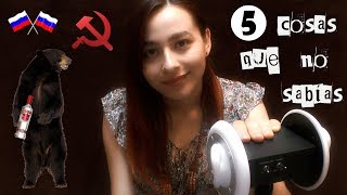 ASMR 5 CURIOSITIES about RUSSIA that you did not know // In Spanish screenshot 2