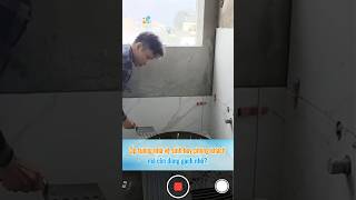 Ốp lát gạch khổ nhỏ đã quá lỗi thời rồi các bác ơi!#gachoplat #gachlatnen #gachoptuong #hailinh